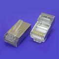 SRJ45 STP connector met 50&micro; goldplating voor massieve kabel