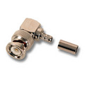 BNC krimpstekker haaks voor RG59  75 Ohm