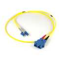 Adapterkabeltje 1m duplex LC naar SC-adapter 9/125