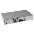 VGA+Audio transceiver over twisted pair 1 naar 1/4