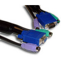 3-in-1 kabel voor PS/2 icm. KVM switches HQ 2m