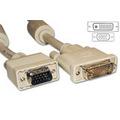 High Quality DVI-A VGA SUBD kabel m/m 10 meter