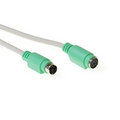 PS/2 Muiskabels Kleur gecodeerd M-F 5,00 m