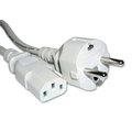 Voedingskabels 220V Beige VDE/Kema keur 2.50M