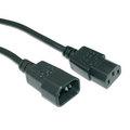 Verlengkabels 220V Zwart 0.60M