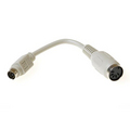 PS/2 Computer - AT Keyboard adapter kabels 0,15 m