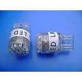 2 LED lampjes T20-WG 24 led 7440