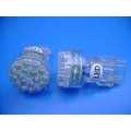 2 LED autolampjes T25-WG 24 led 3156