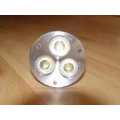 GU10 3x1 watt Cree dimbaar