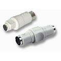 PS/2-AT toetsenbord adapter, mini-DIN6 male / DIN5 female