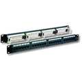 OP=OP Ondiep Patch Panel, Cat.6 24-port, UTP, 1U, RAL9005