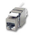 ECOLAN Keystone jack, Cat.6 RJ45-LSA, STP, De-Embedded