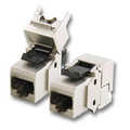 Keystone Jack, Cat.6a RJ45-LSA, STP, tool-less