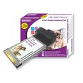 3 Poorts Firewire Notebookkaart