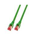 Cat.6 STP patchkabel groen   0,5m