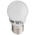 LED Kogellamp mat 1,9W E27 warmwit