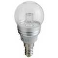 Kogellamp Helder 230V AC 1,0 Watt E14