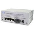 Nway switch 10/100 4 poorts,+ 1 ST Fiber poort