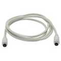 PS/2 verlengkabel voor toetsenbord/muis, 6 DIN male, 2 meter