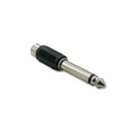 Verloop Jack 6,3mm/Tulp