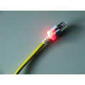 Cat-6A LEDpatchkabels GEEL
