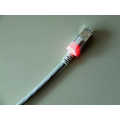 Cat-6A LEDpatchkabels GRIJS
