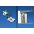 Spanningsslof aluminium, montageset