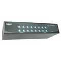 NewStar KVM switch, 16-poorts, PS/2 & serieel