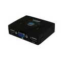 NewStar KVM Switch, 2-Poort, USB