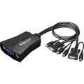 NewStar compacte KVM Switch, 2-Poort, PS/2