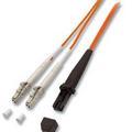 Duplex Glasvezel Patchkabel LC>MTRJ 62,5/125&micro;, OM1  3m