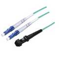 Duplex Glasvezel Patchkabel om3 LC>MTRJ 50/125, 10m