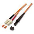 Duplex Glasvezel Patchkabel MTRJ>SC 9/125&micro; OS1,  1m