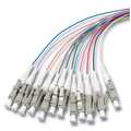 Set 12st Fiber pigtail LC 9/125Mu, OS2, 2 m