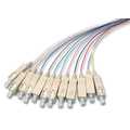 Set 12st Fiber pigtail SC/APC 8graden 9/125Mu, OS2, 2 m