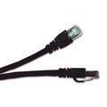 10GBit Prestaq patchkabel Cat.6A PIMF Zwart 5m