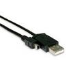 USB kabel 2.0 USB A <-> mini USB B. M/M 1,8m