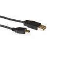 USB 2.0 Kabels Type AM - Mini AM 1,80 m