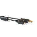 USB 2.0 A Male - Mini B 8 Pins Male Samsung 1,80 m