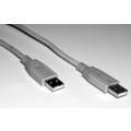 USB 2.0 A male <-> A male. Beige 2m