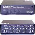 StarTech sv421plus KVM Switch, 4-poort, AT/Serieel & PS/2