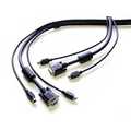 NewStar KVM Switch kabel, PS/2, 3meter