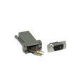 9-Polig Sub-D MALE naar Modulair Adapters 30&micro; Goud