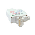 UTP splitter 1x Ethernet 10-Base-T en 1x telefoon