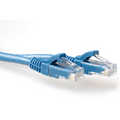 UTP-patchk Cat-6 blauw lipbeschermer