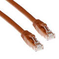 UTP-patchk Cat-6 bruin lipbeschermer