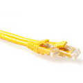 UTP-patchk Cat-6 geel lipbeschermer