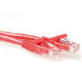UTP-patchk Cat-6 rood lipbeschermer