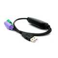NewStar USB naar PS2 toetsenbord/muis adapter