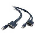 Combined Dual Link DVI/D and USB (USB type A to B) Cable, 1,8 meter